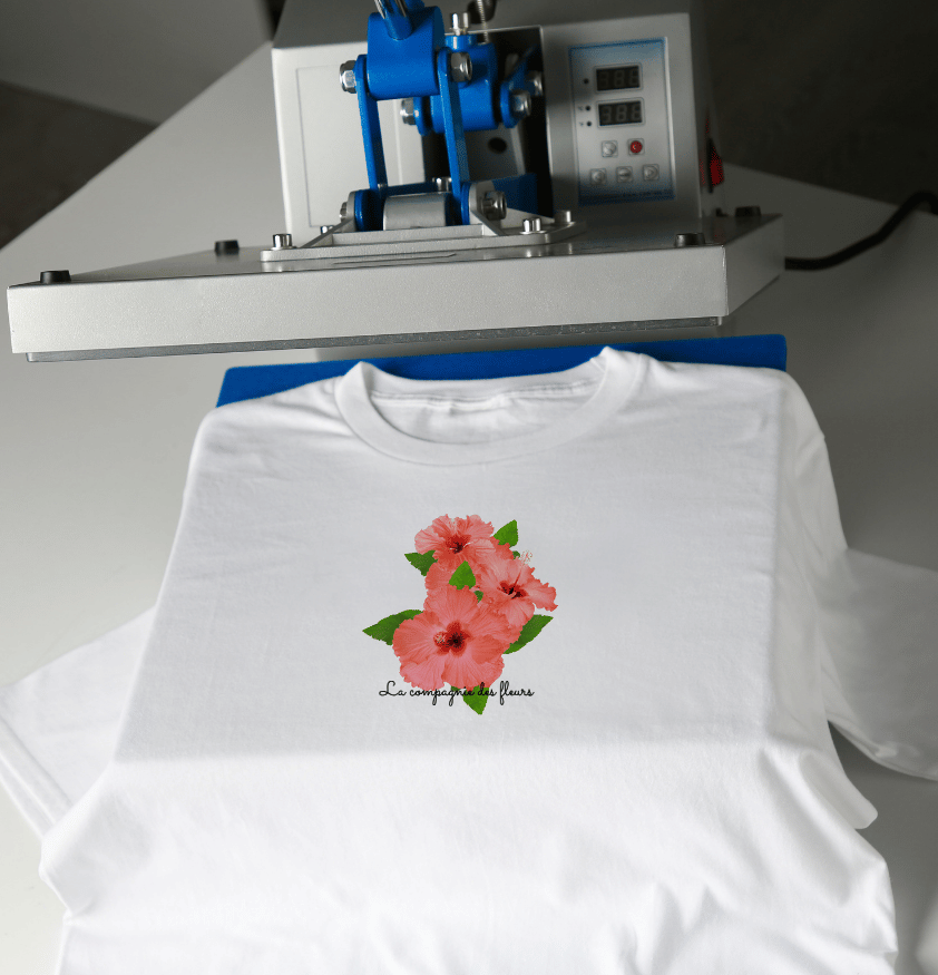 t-shirt personnalisé par transfert