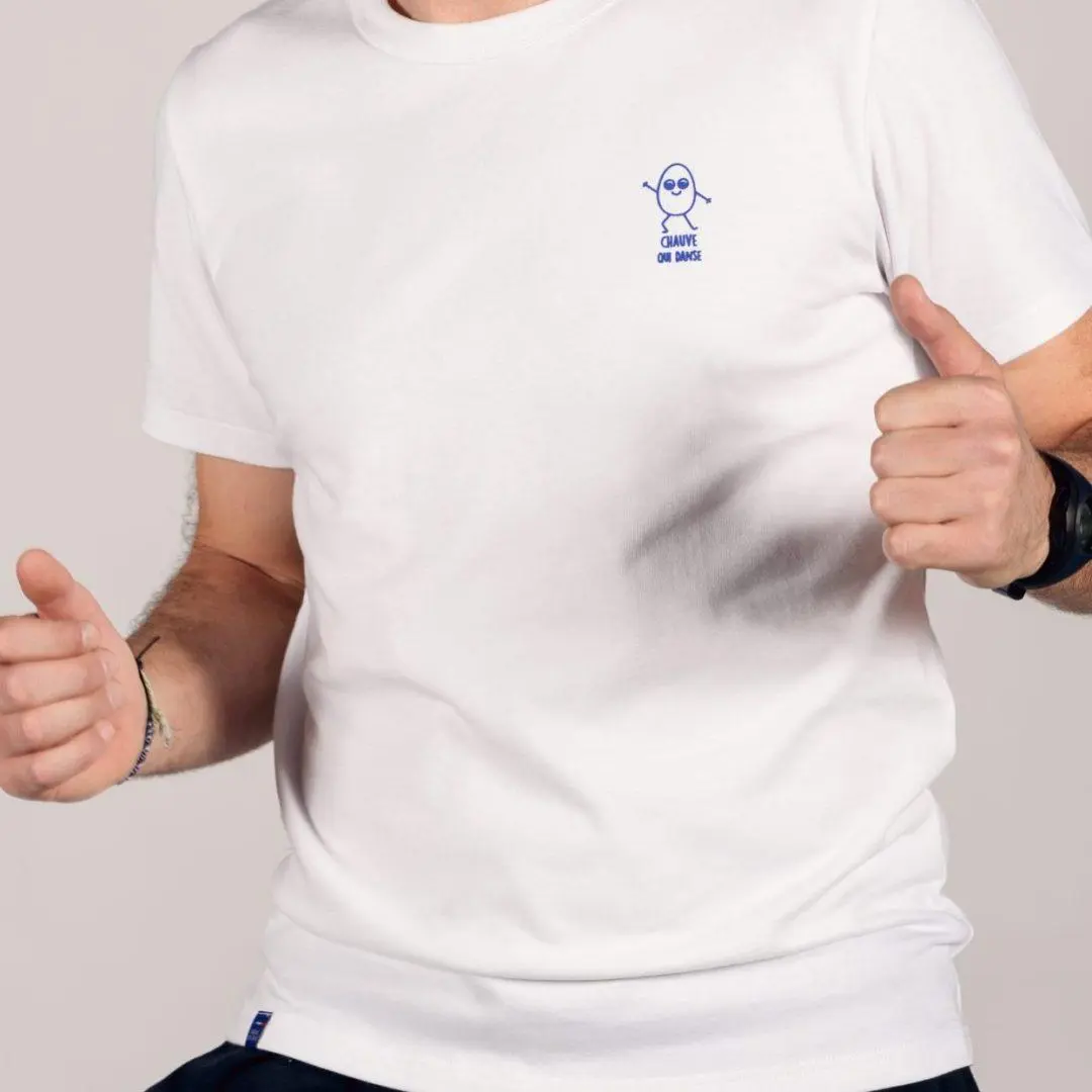 tee shirt personnalisé Chauve qui peut
