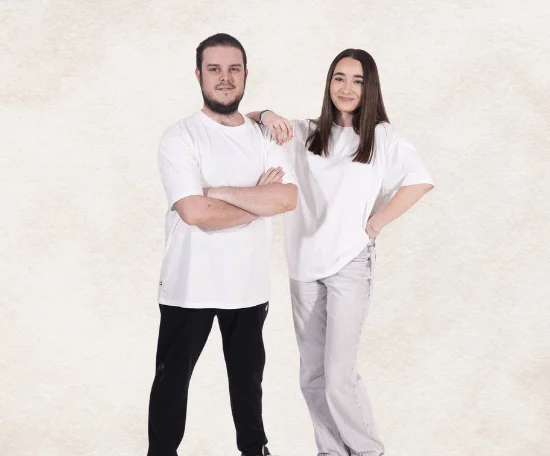 TEE-SHIRT JESS OVERSIZE BLANC LEO DE ROANNE