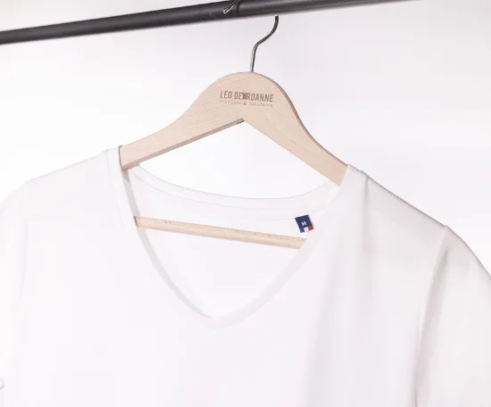 t shirt lea femme blanc